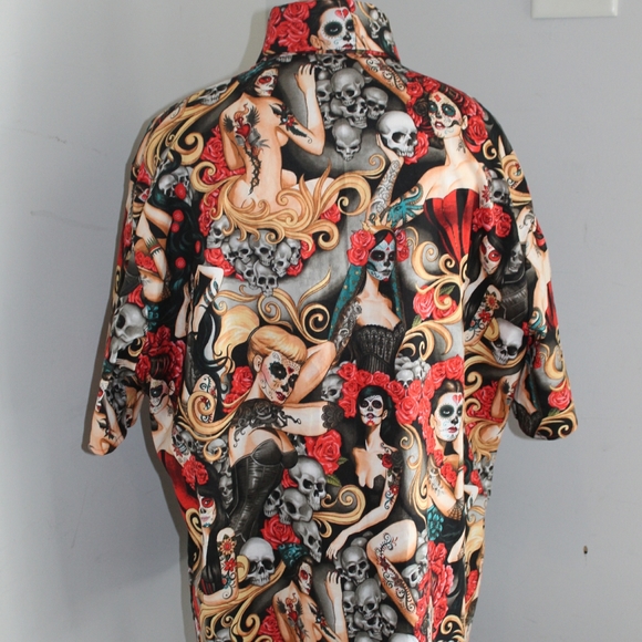 Men's snap button shirt - Picture 3 of 5